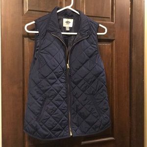 Navy vest